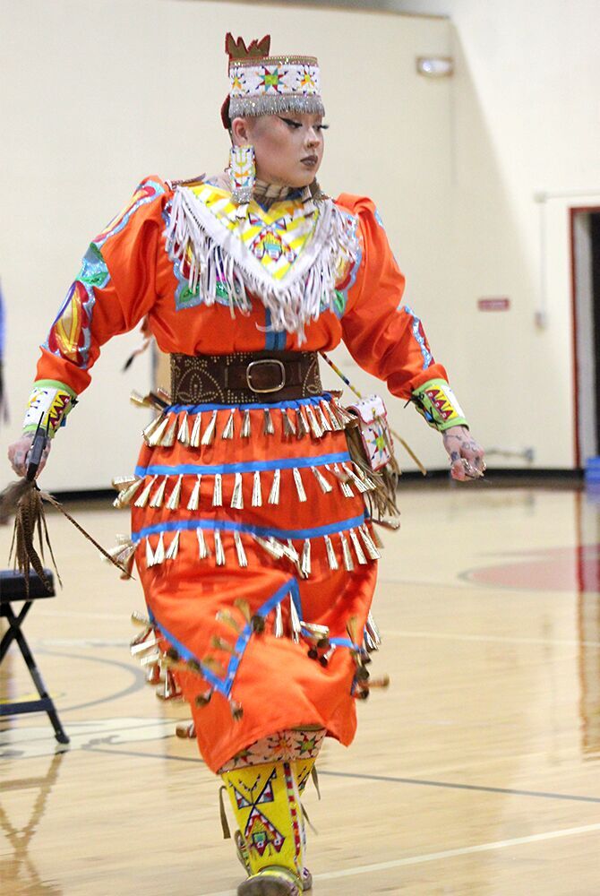 AJ Douglas dances